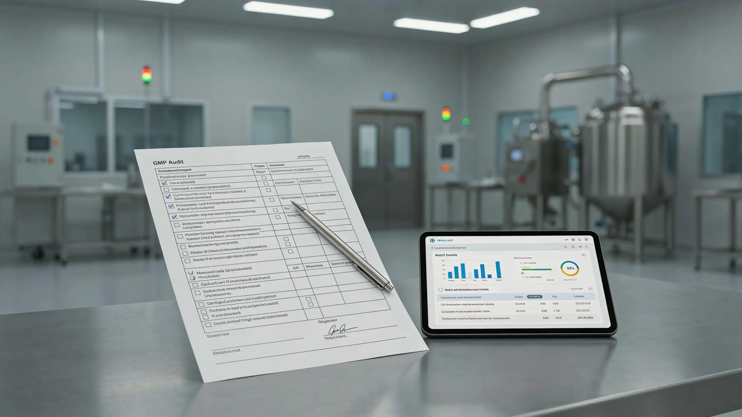 GMP Manufacturing Audit Checklist 2026 for Pharmaceutical Facilities